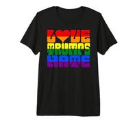 El Amor triunfa el Odio El Amor es Amor Rainbow Orgullo Gay Camiseta Premium