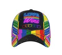 El Amor Triunfa LGBTQ Mujer Hombre Protección Solar Gorras Casuales Sombrero De Sol Moda Aire Libre Gorra para Hip Hop Caza Deportes