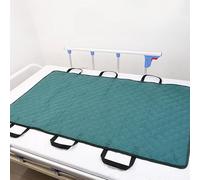 El anciano postrado en cama a largo plazo para prevenir llagas de cama y parálisis durante el giro y transferencia de cuidado de ancianos (verde, 75 x 140 cm)