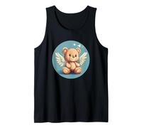 El ángel casual del oso de peluche trae risas y alegría Camiseta sin Mangas