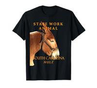 El Animal de Trabajo del Territorio de Las Carolinas La Mula Camiseta