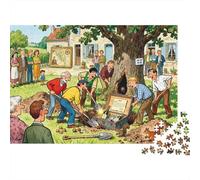 El Antiguo Encontrar desencadenantes Excavación del vecindario Puzzle De Madera Impermeable Puzzles De 1000 Piezas para Adultos Divertido Rompecabezas Juegos Educativos