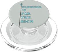 El Aparcamiento es Demasiado Caro Medidor de Monedas Retro PopSockets PopGrip para MagSafe