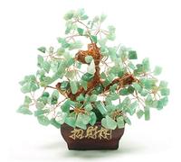 El árbol de Cristal Dongling Natural Jade Fortuna Fortuna Fortune Ornamentos de árbol de la Suerte Ornamentos del árbol del árbol de la Vida Decoración del hogar Hechas a Mano Cristal