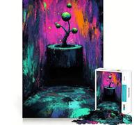 El Árbol del Despertar, Rompecabezas de 1000 Piezas para Adolescentes, Juguete para ejercitar la Mente, Arte Relajante para Escapar de la Rutina, Regalo Original 38x52cm