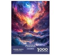 El Arca de Noé 1000 Piezas Rompecabezas Colorido DecoracióN Familiar Jigsaw Juegos EduGatoivos para Adultos 52x38cm/1000pcs