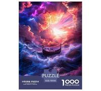 El Arca de Noé 1000 Piezas Rompecabezas Divertidos DecoracióN Familiar Jigsaw Desafíos Difíciles para Regalo 70x50cm/1000pcs