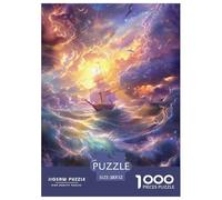 El Arca de Noé 1000 Piezas Rompecabezas Juego De Familia Clásico Maravilloso Puzzle Juego De Desafío Único para Regalos De Viaje, Presente 52x38cm/1000pcs