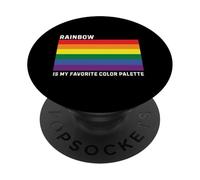 El Arco Iris es mi diseño Favorito de Paleta de Colores PopSockets PopGrip Adhesivo