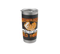 El arqueólogo saldrá con la arqueología del coleccionista de Rockhounding Vaso térmico de acero inoxidable de doble pared