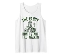 El arrozal no Empieza hasta Que Entre en el Divertido Día de San Patricio Camiseta sin Mangas