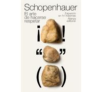 El arte de hacerse respetar: Expuesto en 14 máximas (El libro de bolsillo - Bibliotecas de autor - Biblioteca Schopenhauer)