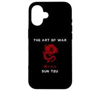El Arte de la Guerra Sun Tzu dragón Rojo Chino Tradicional Carcasa para iPhone 16