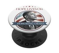 El arte en homenaje a Barack Obama sigue vivo PopSockets PopGrip Adhesivo