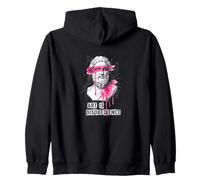 El Arte es la desobediencia Estatua clásica rebelde Sudadera con Capucha