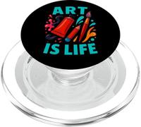 El Arte es la Vida, diseño de Pintor audaz PopSockets PopGrip para MagSafe