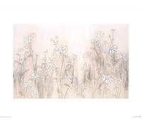 El Arte Grupo Hans Andkjaer - Lienzo Decorativo (Blanco) - Lámina Decorativa (60 x 80 cm), diseño de Margaritas, Papel, Multicolor, 60 x 80 x 1,3 cm