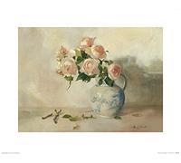 El Arte Grupo Harriet Salt (The Afternoon Arrangement) - Lámina Decorativa (40 x 50 cm, Papel, Multicolor, 40 x 50 x 1,3 cm)