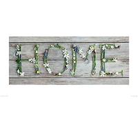 El Arte Grupo Howard Shooter (casa) - Art de Flores 50 x 100 cm, Papel, Multicolor, 50 x 100 x 1,3 cm