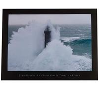 El Arte Grupo Jean Guichard (Phares Dans la tempate, kareon) - Lámina Decorativa (60 x 80 cm, Papel, Multicolor, 60 x 80 x 1,3 cm