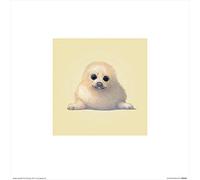 El Arte Grupo John Butler (Seal) - Lámina Decorativa (30 x 30 cm, Papel, Multicolor, 30 x 30 x 1,3 cm