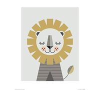 El Arte Grupo Little Design Haus (León) - Lámina Decorativa (40 x 50 cm, Papel, Multicolor, 40 x 50 x 1,3 cm)