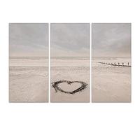 El Arte Grupo Love Goes On Forever, Ian Winstanley, Lienzo impresión, Madera, Multicolor, 10 x 150 x 1,3 cm