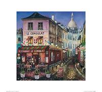 El Arte Grupo Melissa Sturgeon (Le Consulat, Paris) - Art Print (40 x 40 cm, Papel, Multicolor, 40 x 40 x 1,3 cm
