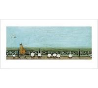 El Arte Grupo Moses Follows That Picnic Basket Sam Toft Art Print, Papel, Multicolor, 50 x 100 x 1,3 cm