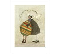 El Arte Grupo Remembering When We First Met Sam Toft Art Print, Papel, Multicolor, 60 x 80 x 1,3 cm