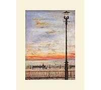 El Arte Grupo Sam Toft (Nos sentamos y Visto Pero no se Acerca un Alma) - Montado impresión 30 x 40 cm, Papel, Multicolor, 30 x 40 x 1,3 cm