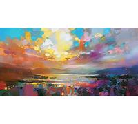 El Arte Grupo Scott Naismith (Marina) - Lienzo Decorativo (50 x 100 cm), Madera, Multicolor, 50 x 100 x 1,3 cm