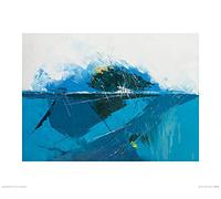 El Arte Grupo Simon Howden (Azul Copse) - Lámina Decorativa (40 x 50 cm, Papel, Multicolor, 40 x 50 x 1,3 cm)