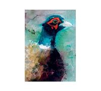 El Arte Grupo Simon Howden (Macho) faisán - Lámina Decorativa (30 x 40 cm, Papel, Multicolor, 30 x 40 x 1,3 cm