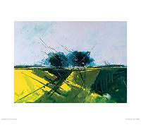 El Arte Grupo Simon Howden (Rape Field Edge) - Lámina Decorativa (40 x 50 cm, Papel, Multicolor, 40 x 50 x 1,3 cm)