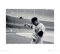 El Arte Grupo Tiempo Vida (Mickey Mantle 1965) - Lámina Decorativa (40 x 50 cm, Papel, Multicolor, 40 x 50 x 1,3 cm)
