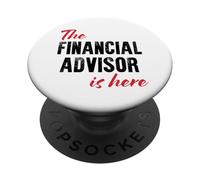 El Asesor Financiero está aquí - Divertido PopSockets PopGrip Adhesivo
