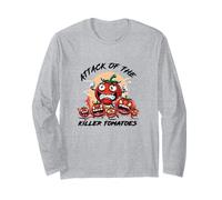 El Ataque de los Tomates Asesinos Jardín Vegetariano Vegano Manga Larga