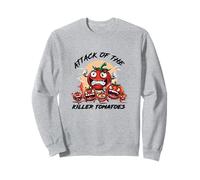 El Ataque de los Tomates Asesinos Jardín Vegetariano Vegano Sudadera