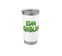 El atuendo de EDM Goblin Electronic Dance Music Festival Rave se adapta a Rave Vaso térmico de acero inoxidable de doble pared