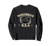 El audaz Mundo de Las Motocicletas BSA Retro Sudadera