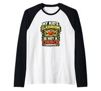 El Aula de mis Hijos no es una Iglesia Camiseta Manga Raglan