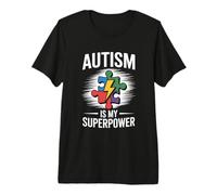 El Autismo es mi Superpoder - Concientización sobre el Autismo Niños autistas Camiseta Premium