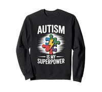 El Autismo es mi Superpoder - Concientización sobre el Autismo Niños autistas Sudadera