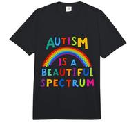 El Autismo es un Hermoso Espectro del Autismo Mes de Concientización Cinta Comfort Colors Adult Heavyweight T-Shirt
