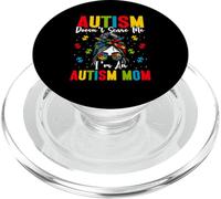 El autismo no me asusta, soy una madre con autismo, rompecabezas de bollos desordenados PopSockets PopGrip para MagSafe
