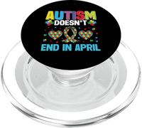 El Autismo no Termina en Abril Autismo PopSockets PopGrip para MagSafe
