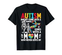 El autismo no viene con un manual, viene con una madre autismo Camiseta
