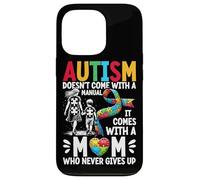 El autismo no viene con un manual, viene con una madre autismo Carcasa para iPhone 13 Pro