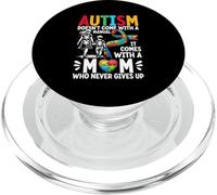 El autismo no viene con un manual, viene con una madre autismo PopSockets PopGrip para MagSafe